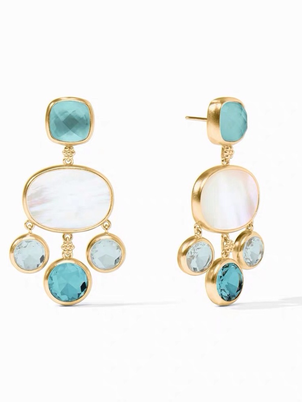 NWOT Julie Vos Kaleidoscopes Chandelier Earring
